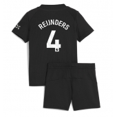 Manchester City Tijjani Reijnders #4 Uit tenue Kids 2025-26 Korte Mouwen (+ broek)