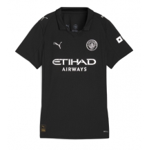 Manchester City Uit tenue Dames 2025-26 Korte Mouwen