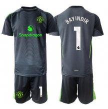 Manchester United Altay Bayindir #1 Keeper Uit tenue Kids 2025-26 Korte Mouwen (+ broek)