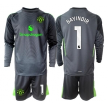 Manchester United Altay Bayindir #1 Keeper Uit tenue Kids 2025-26 Lange Mouwen (+ broek)