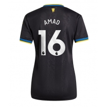 Manchester United Amad Diallo #16 Derde tenue Dames 2025-26 Korte Mouwen