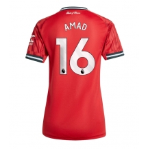 Manchester United Amad Diallo #16 Thuis tenue Dames 2025-26 Korte Mouwen