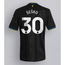 Manchester United Benjamin Sesko #30 Derde tenue 2025-26 Korte Mouwen