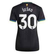 Manchester United Benjamin Sesko #30 Derde tenue Dames 2025-26 Korte Mouwen