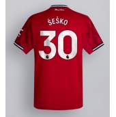 Manchester United Benjamin Sesko #30 Thuis tenue 2025-26 Korte Mouwen
