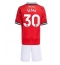 Manchester United Benjamin Sesko #30 Thuis tenue Kids 2025-26 Korte Mouwen (+ broek)