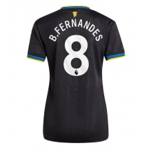 Manchester United Bruno Fernandes #8 Derde tenue Dames 2025-26 Korte Mouwen