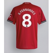 Manchester United Bruno Fernandes #8 Thuis tenue 2025-26 Korte Mouwen