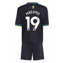 Manchester United Bryan Mbeumo #19 Derde tenue Kids 2025-26 Korte Mouwen (+ broek)
