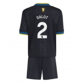 Manchester United Diogo Dalot #2 Derde tenue Kids 2025-26 Korte Mouwen (+ broek)