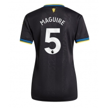 Manchester United Harry Maguire #5 Derde tenue Dames 2025-26 Korte Mouwen