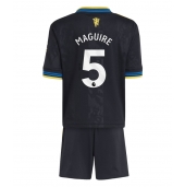 Manchester United Harry Maguire #5 Derde tenue Kids 2025-26 Korte Mouwen (+ broek)