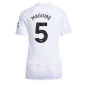 Manchester United Harry Maguire #5 Uit tenue Dames 2025-26 Korte Mouwen