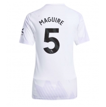 Manchester United Harry Maguire #5 Uit tenue Dames 2025-26 Korte Mouwen