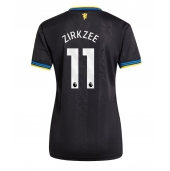 Manchester United Joshua Zirkzee #11 Derde tenue Dames 2025-26 Korte Mouwen