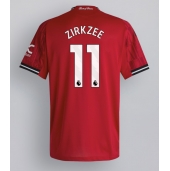 Manchester United Joshua Zirkzee #11 Thuis tenue 2025-26 Korte Mouwen