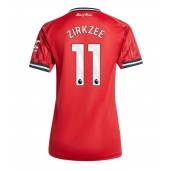 Manchester United Joshua Zirkzee #11 Thuis tenue Dames 2025-26 Korte Mouwen