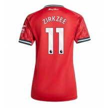 Manchester United Joshua Zirkzee #11 Thuis tenue Dames 2025-26 Korte Mouwen