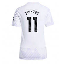 Manchester United Joshua Zirkzee #11 Uit tenue Dames 2025-26 Korte Mouwen