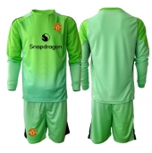 Manchester United Keeper Derde tenue Kids 2025-26 Lange Mouwen (+ broek)