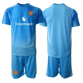 Manchester United Keeper Thuis tenue Kids 2025-26 Korte Mouwen (+ broek)