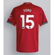 Manchester United Leny Yoro #15 Thuis tenue 2025-26 Korte Mouwen