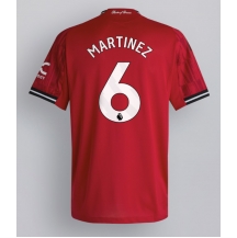 Manchester United Lisandro Martinez #6 Thuis tenue 2025-26 Korte Mouwen