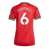 Manchester United Lisandro Martinez #6 Thuis tenue Dames 2025-26 Korte Mouwen