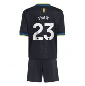 Manchester United Luke Shaw #23 Derde tenue Kids 2025-26 Korte Mouwen (+ broek)