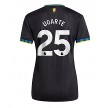 Manchester United Manuel Ugarte #25 Derde tenue Dames 2025-26 Korte Mouwen