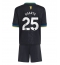 Manchester United Manuel Ugarte #25 Derde tenue Kids 2025-26 Korte Mouwen (+ broek)