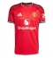 Manchester United Manuel Ugarte #25 Thuis tenue 2025-26 Korte Mouwen