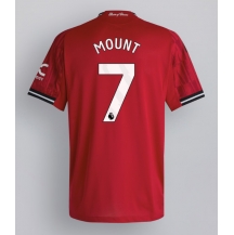 Manchester United Mason Mount #7 Thuis tenue 2025-26 Korte Mouwen