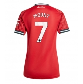 Manchester United Mason Mount #7 Thuis tenue Dames 2025-26 Korte Mouwen
