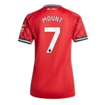 Manchester United Mason Mount #7 Thuis tenue Dames 2025-26 Korte Mouwen