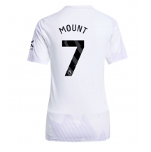 Manchester United Mason Mount #7 Uit tenue Dames 2025-26 Korte Mouwen