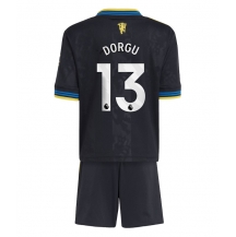 Manchester United Patrick Dorgu #13 Derde tenue Kids 2025-26 Korte Mouwen (+ broek)