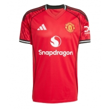 Manchester United Thuis tenue 2025-26 Korte Mouwen