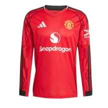 Manchester United Thuis tenue 2025-26 Lange Mouwen