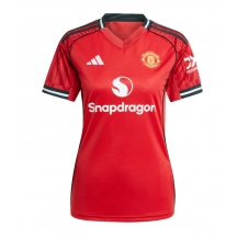 Manchester United Thuis tenue Dames 2025-26 Korte Mouwen