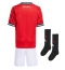 Manchester United Thuis tenue Kids 2025-26 Korte Mouwen (+ broek)