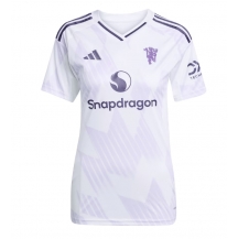 Manchester United Uit tenue Dames 2025-26 Korte Mouwen
