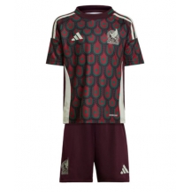 Mexico Thuis tenue Kids Copa America 2024 Korte Mouwen (+ broek)