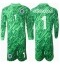 Nederland Bart Verbruggen #1 Keeper Thuis tenue Kids EK 2024 Lange Mouwen (+ broek)