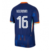 Nederland Joey Veerman #16 Uit tenue EK 2024 Korte Mouwen