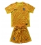 Nederland Keeper Uit tenue Kids EK 2024 Korte Mouwen (+ broek)