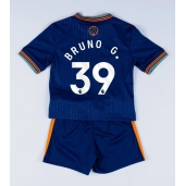 Newcastle United Bruno Guimaraes #39 Derde tenue Kids 2025-26 Korte Mouwen (+ broek)