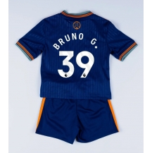 Newcastle United Bruno Guimaraes #39 Derde tenue Kids 2025-26 Korte Mouwen (+ broek)