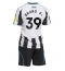 Newcastle United Bruno Guimaraes #39 Thuis tenue Kids 2025-26 Korte Mouwen (+ broek)