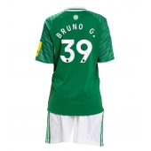 Newcastle United Bruno Guimaraes #39 Uit tenue Kids 2025-26 Korte Mouwen (+ broek)